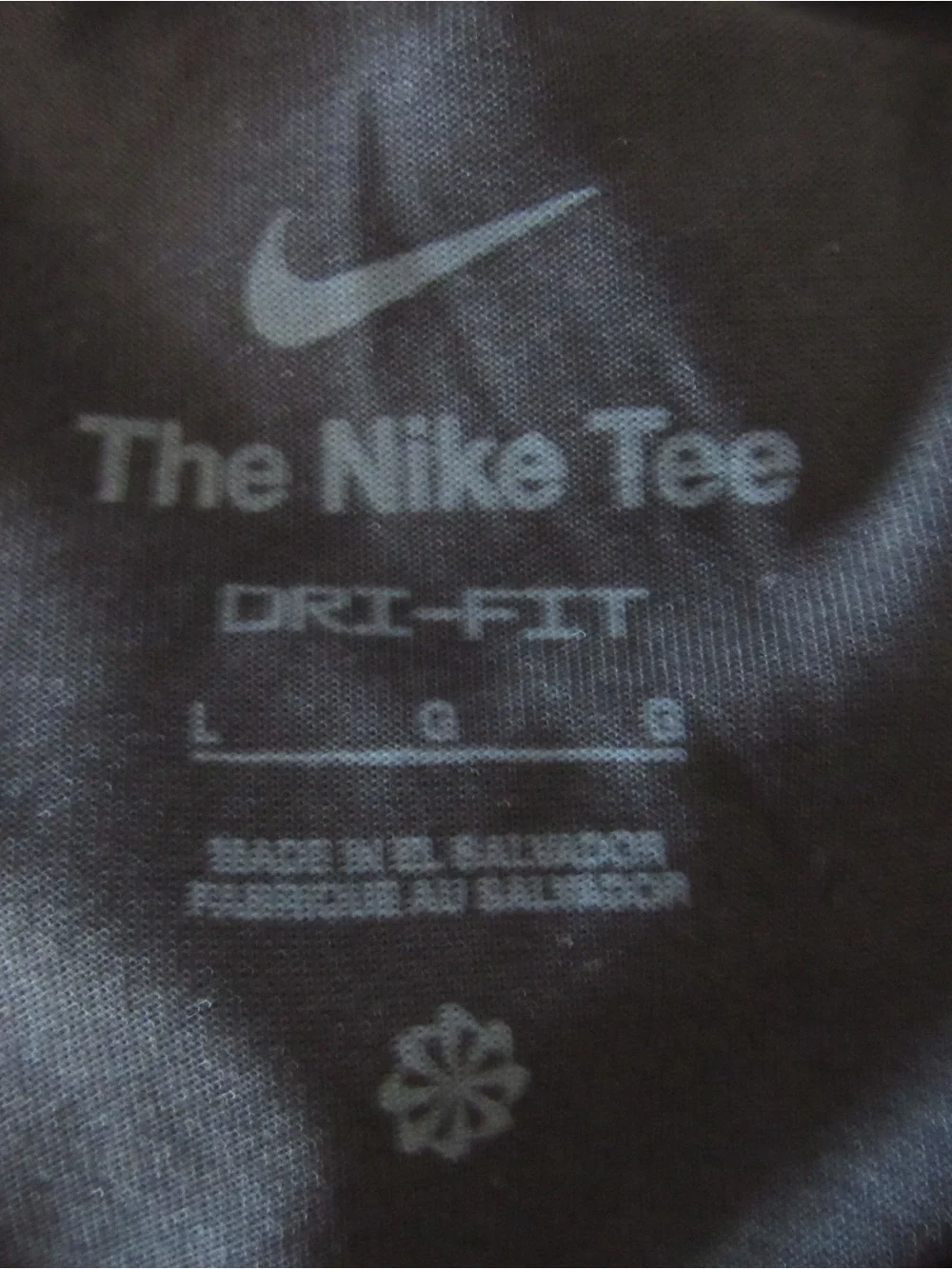 Nike Dri FIT Legend Mens Long Sleeve Fitness Top Large Black Athletic Workout